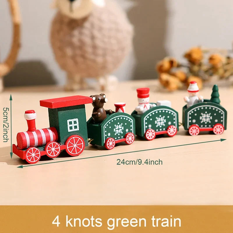 BowLift | Kerst Trein Decoratie – Houten of Plastic Kersttrein voor een Feestelijke Sfeer
