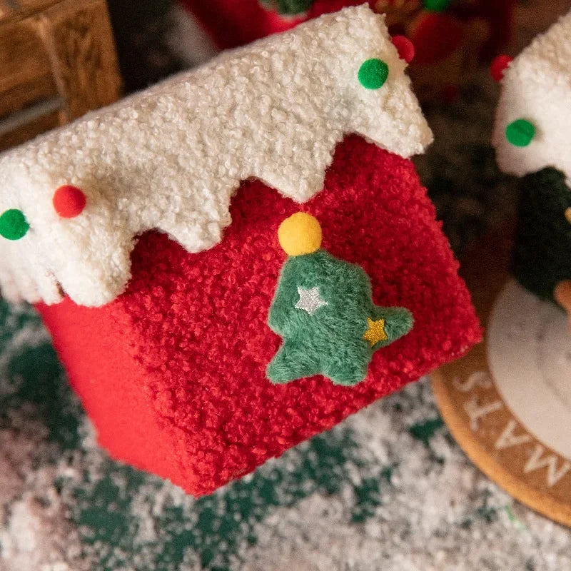 BowLift | Kerstcadeaudoos met Appelontwerp – Stevige Geschenkverpakking met Feestelijke Vorm