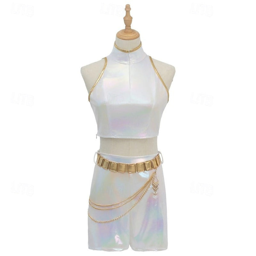 BowLift | Kpop Halloween Costume Girls Holographic Outfit