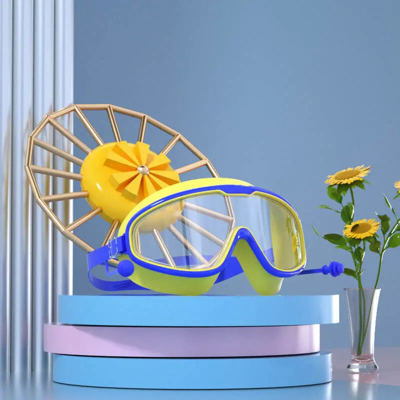 BowLift | Kids Anti-Fog Swim Goggles – Soft & PRedective