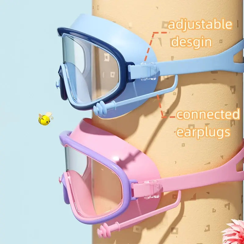 BowLift | Kids Anti-Fog Swim Goggles – Soft & PRedective