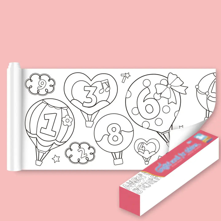 BowLift | Children's Creative Stencil Roller – Reusable Art Sticker Set for Kids