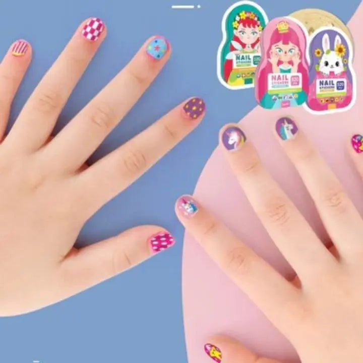 BowLift | Kids Nail Sticker Set – Fun, Safe Nail Art