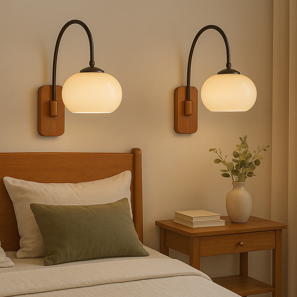 BowLift | Bauhaus Khaki Rotating Wall Lamp – Designer Wall Lamp with Metal Finish in Khaki Shade