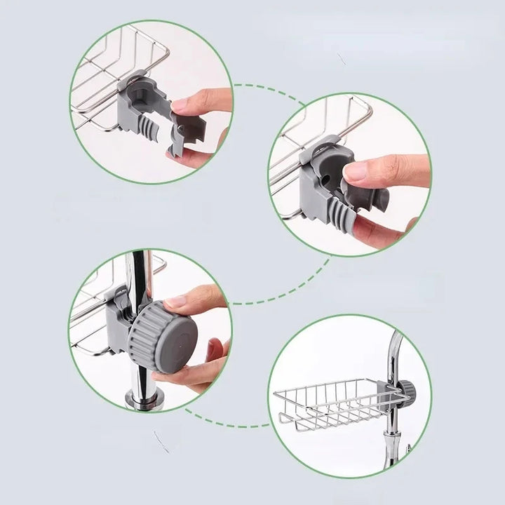 Stainless Steel Sink Drain Shelf | Bowlift