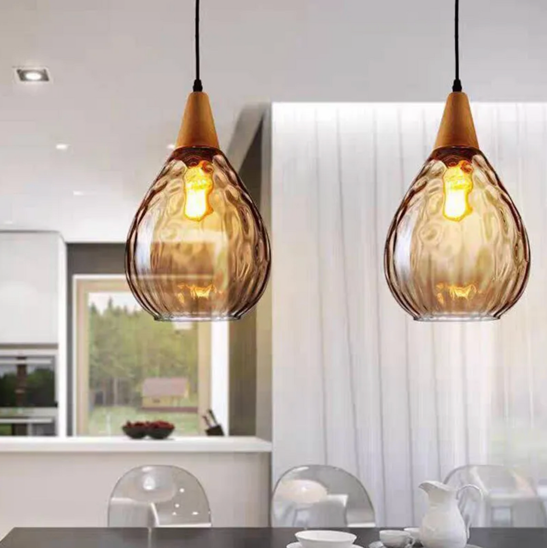 BowLift | Single Pendant from Obsidian Intense Light
