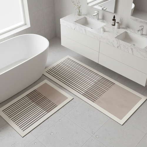 BowLift | Kitchen Mat Absorbent Non Slip Soft Bathroom Floor Rug