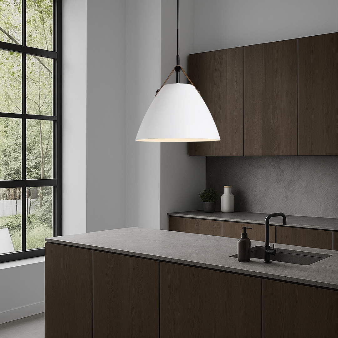BowLift | Scandinavian Pendant Lamp with Colorful Design