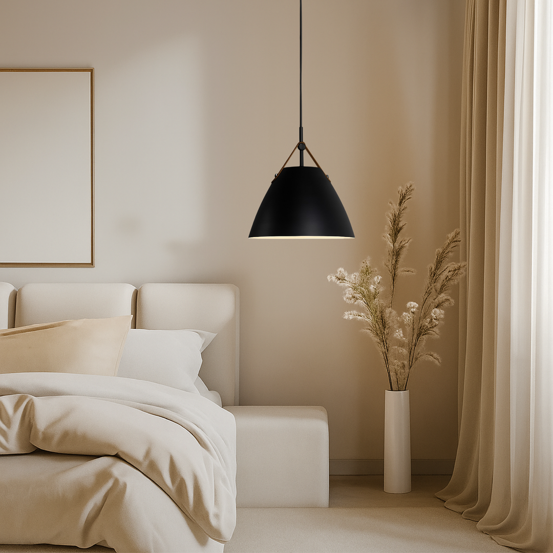 BowLift | Scandinavian Pendant Lamp with Colorful Design