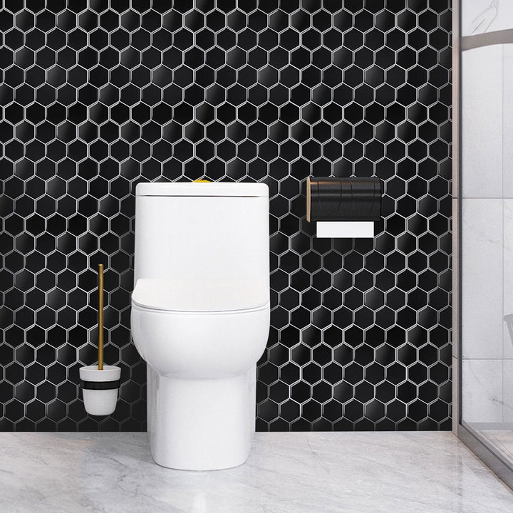 Self-adhesive tiles 10-piece set hexagon | Bowlift