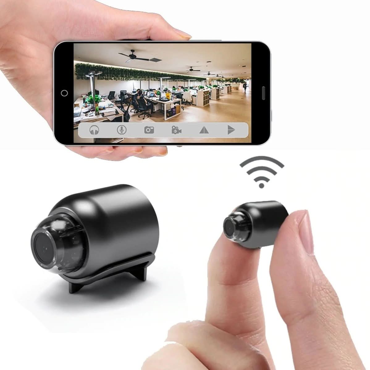 BowLift | Small wireless camera with enhanced night vision for discreet surveillance