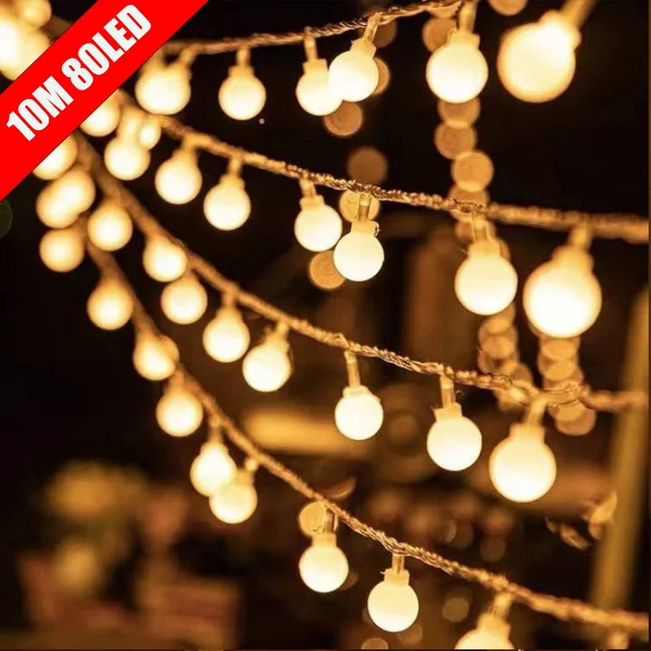 BowLift | GlowySphere LED Lichtslinger – Warme & Kleurrijke Bolverlichting voor Binnen en Buiten