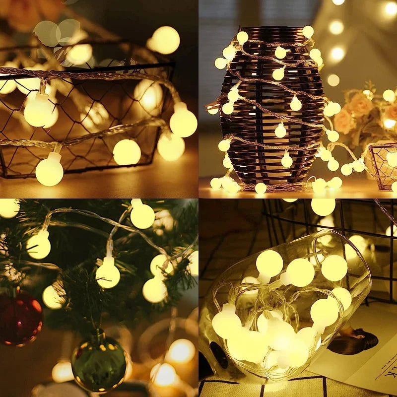 BowLift | GlowySphere LED Lichtslinger – Warme & Kleurrijke Bolverlichting voor Binnen en Buiten