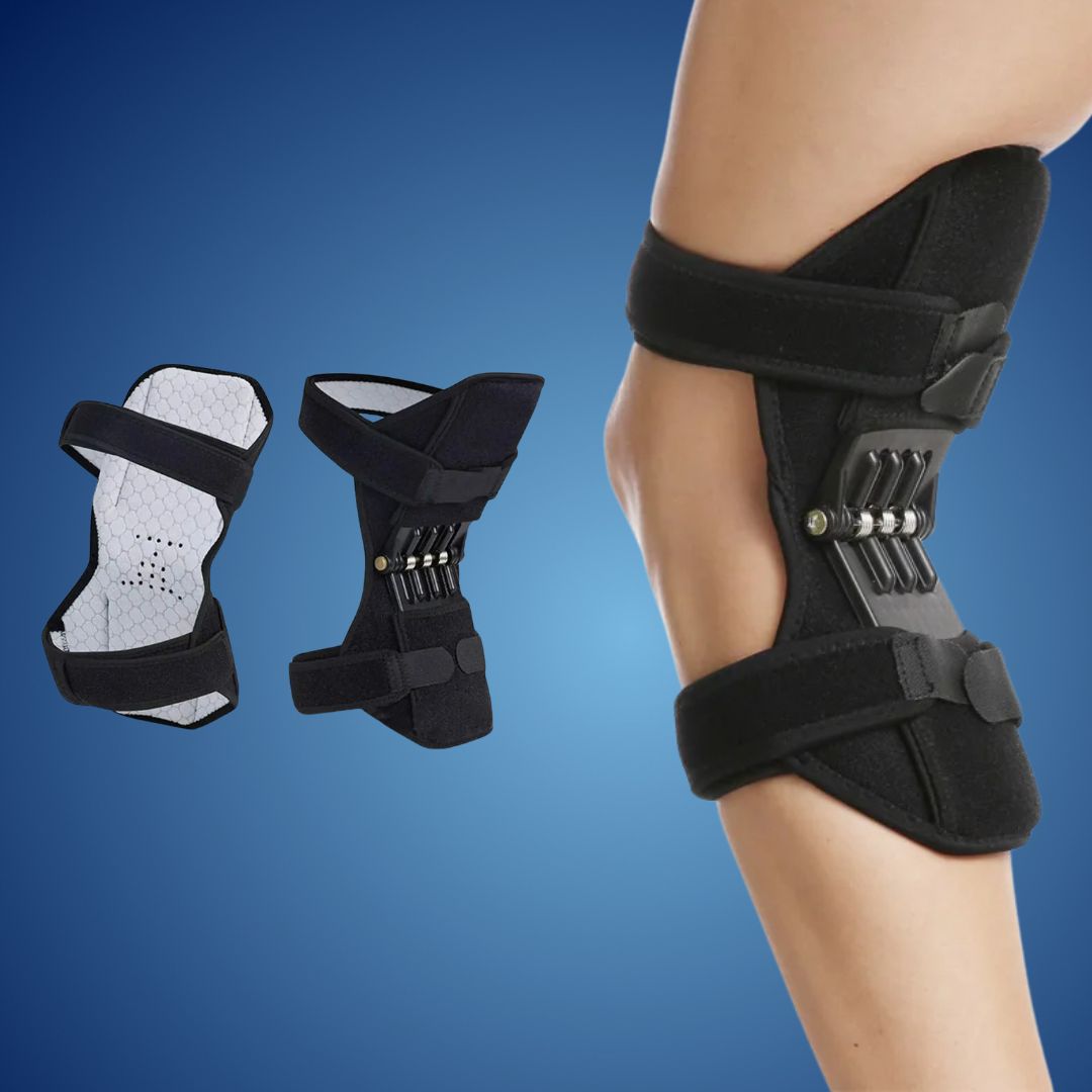 KneeGuard Pro | Set of 2 Hinged Knee Brace Stabilizers for Pain Relief | Adjustable Support for Knee Injuries - Arthritis - Post-Surgery Recovery Bowlift
