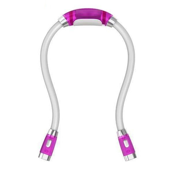 BowLift | Wearable Neck Lamp with LED for Knitting, Crocheting and Reading – Handsfree Light