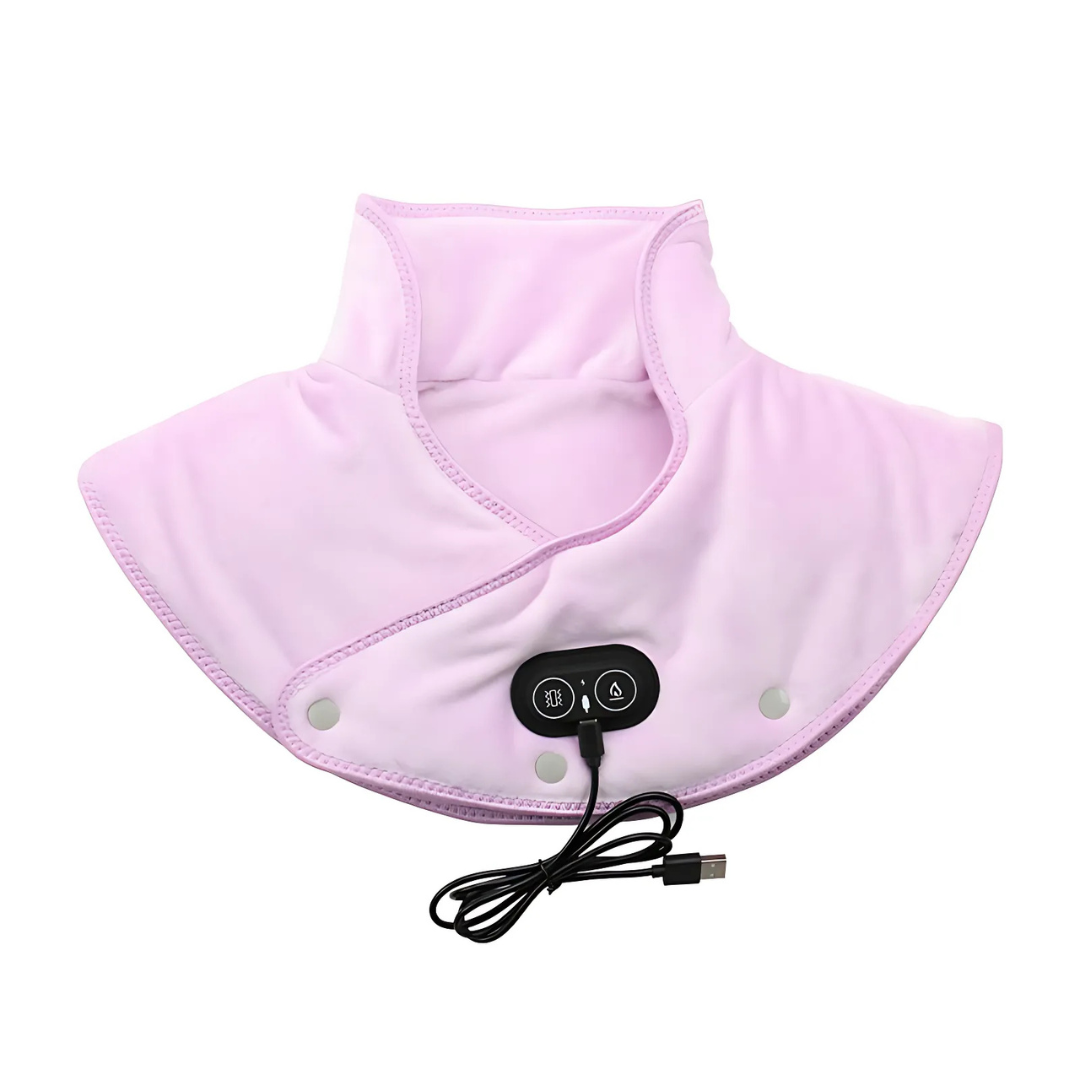 BowLift | Electric Blanket with Heating and Vibrations – Ergonomic Blanket for Neck and Shoulders