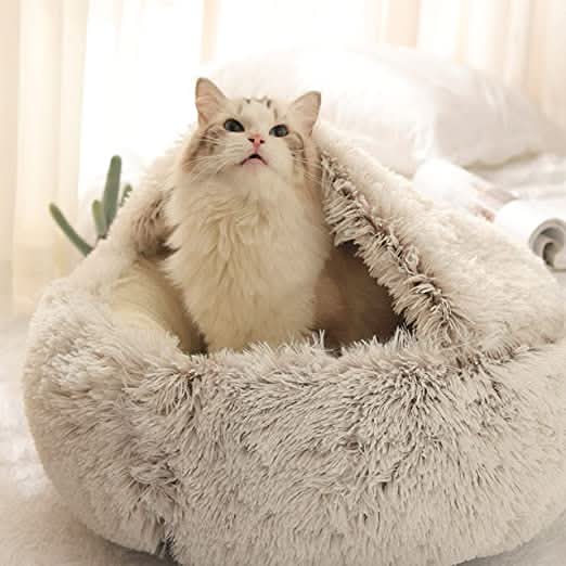 BowLift | Soft Luxury Basket for Cats & Small Dogs