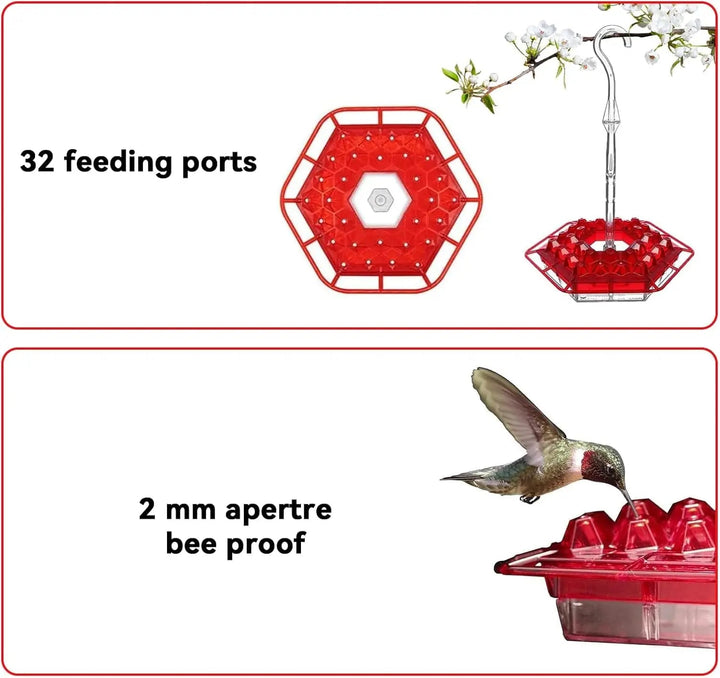 BowLift | Kolibri Feeder to Hang – For a Lively Garden Full of Color and Life