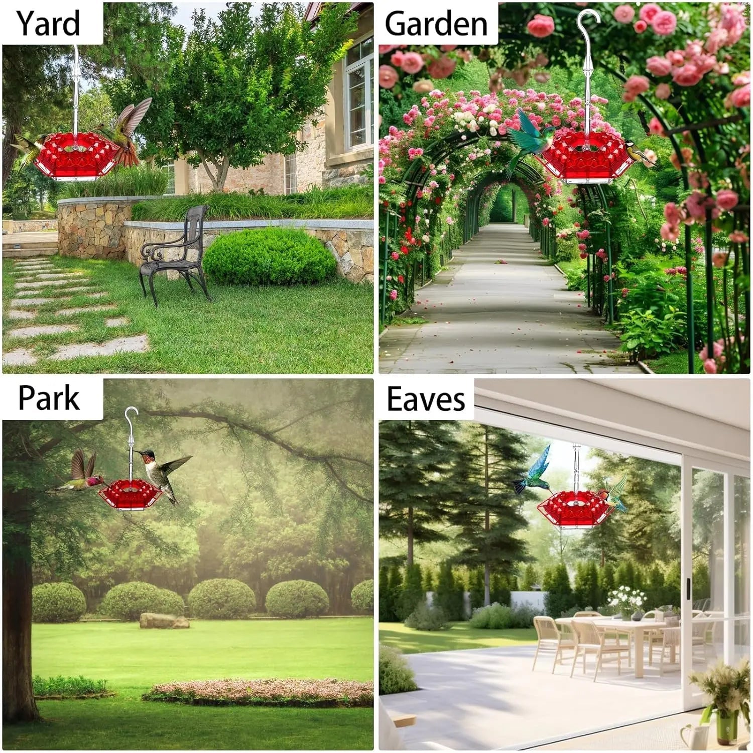 BowLift | Kolibri Feeder to Hang – For a Lively Garden Full of Color and Life