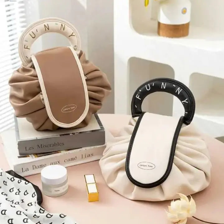BowLift | Compact Make-up Bag with Drawstring – Elegant Storage for Travel and Everyday