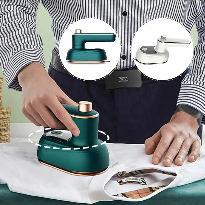 BowLift | Compact 2-in-1 Mini Steam Iron for effortless ironing