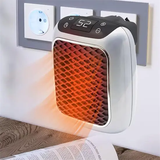 BowLift | Compact Electric Heater Energy-Saving with Timer for 32.5 m² – Quick Room Heating, Quiet and Safe