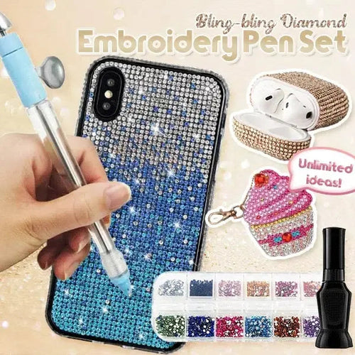 BowLift | Complete set for DIY diamond painting with pen