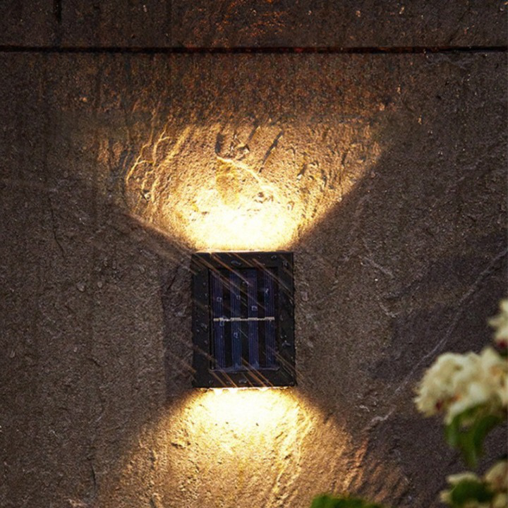 BowLift | Solar-Powered LED Wall Lights | Weatherproof, Automatic Operation & Ideal for Garden and Driveway Illumination