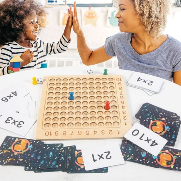 BowLift | wooden learning game for playful maths training