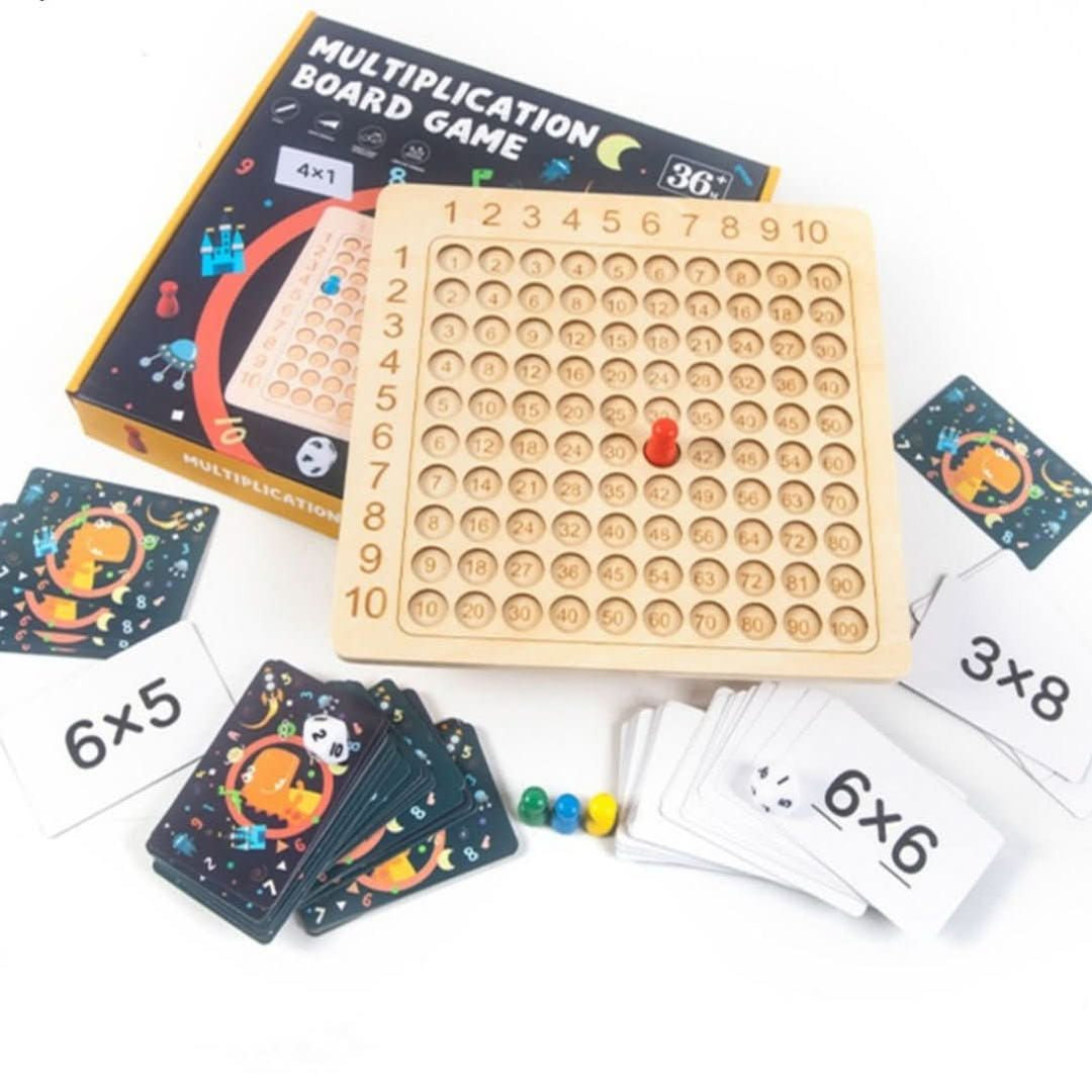 BowLift | wooden learning game for playful maths training