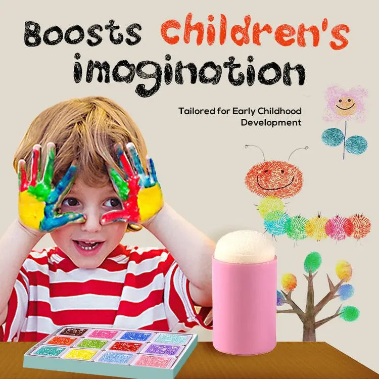 BowLift | Creative Finger Painting Set – Promotes Imagination & Motor Skills