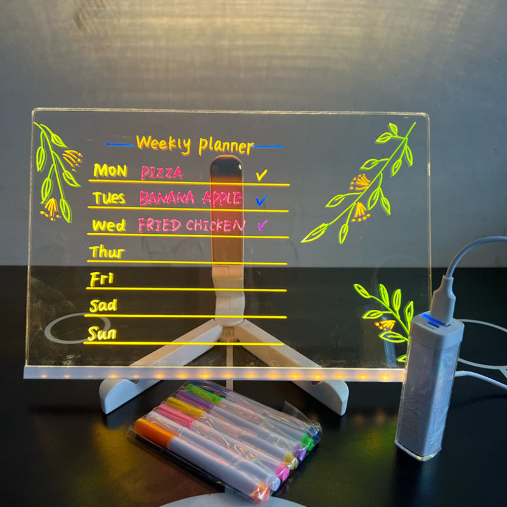 BowLift | Creative LED Drawing Board for Kids, Reusable, USB Powered, Safe for Children