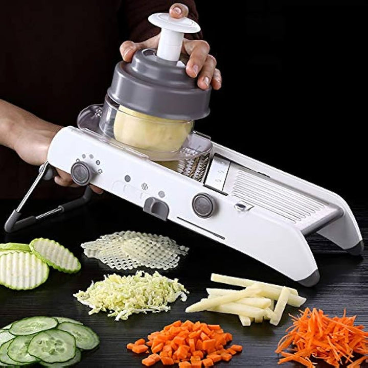 BowLift | ProSlice Mandoline Vegetable Slicer – Adjustable Stainless Steel Blades for Precision Cutting
