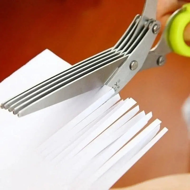 BowLift | Kitchen scissors with 5 blades – Saves time & replaces tedious chopping