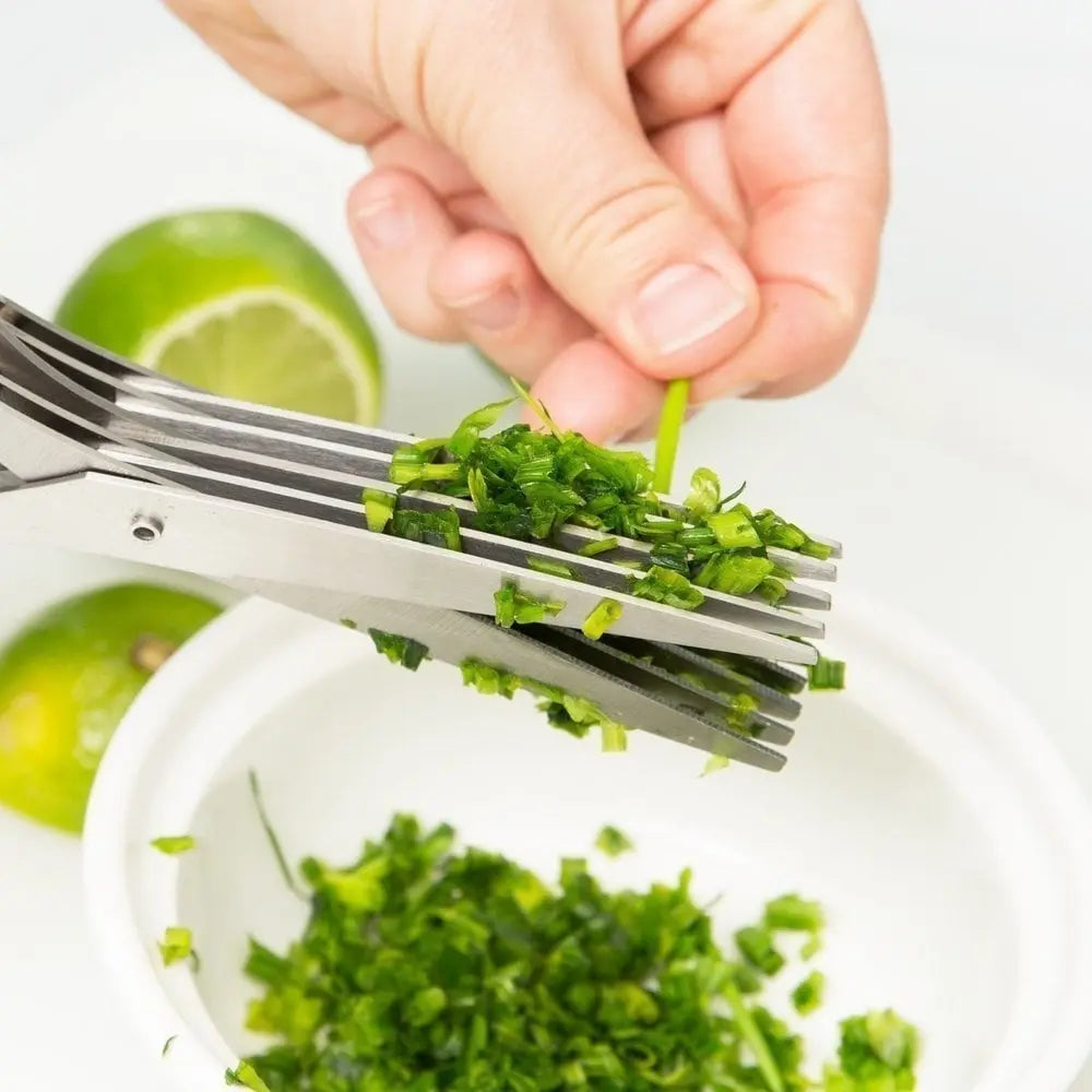 BowLift | Kitchen scissors with 5 blades – Saves time & replaces tedious chopping