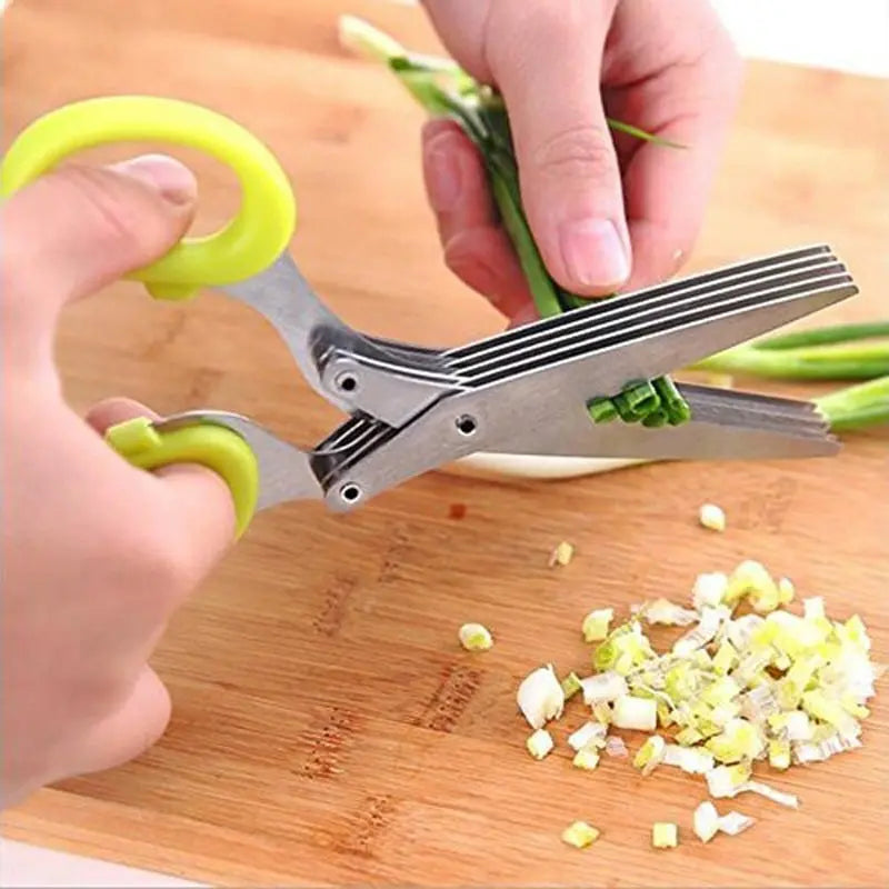 BowLift | Kitchen scissors with 5 blades – Saves time & replaces tedious chopping