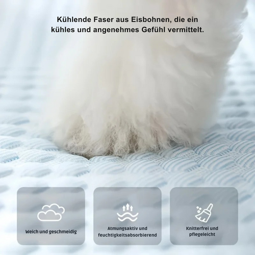 Cooling pet bed with neck support Bowlift