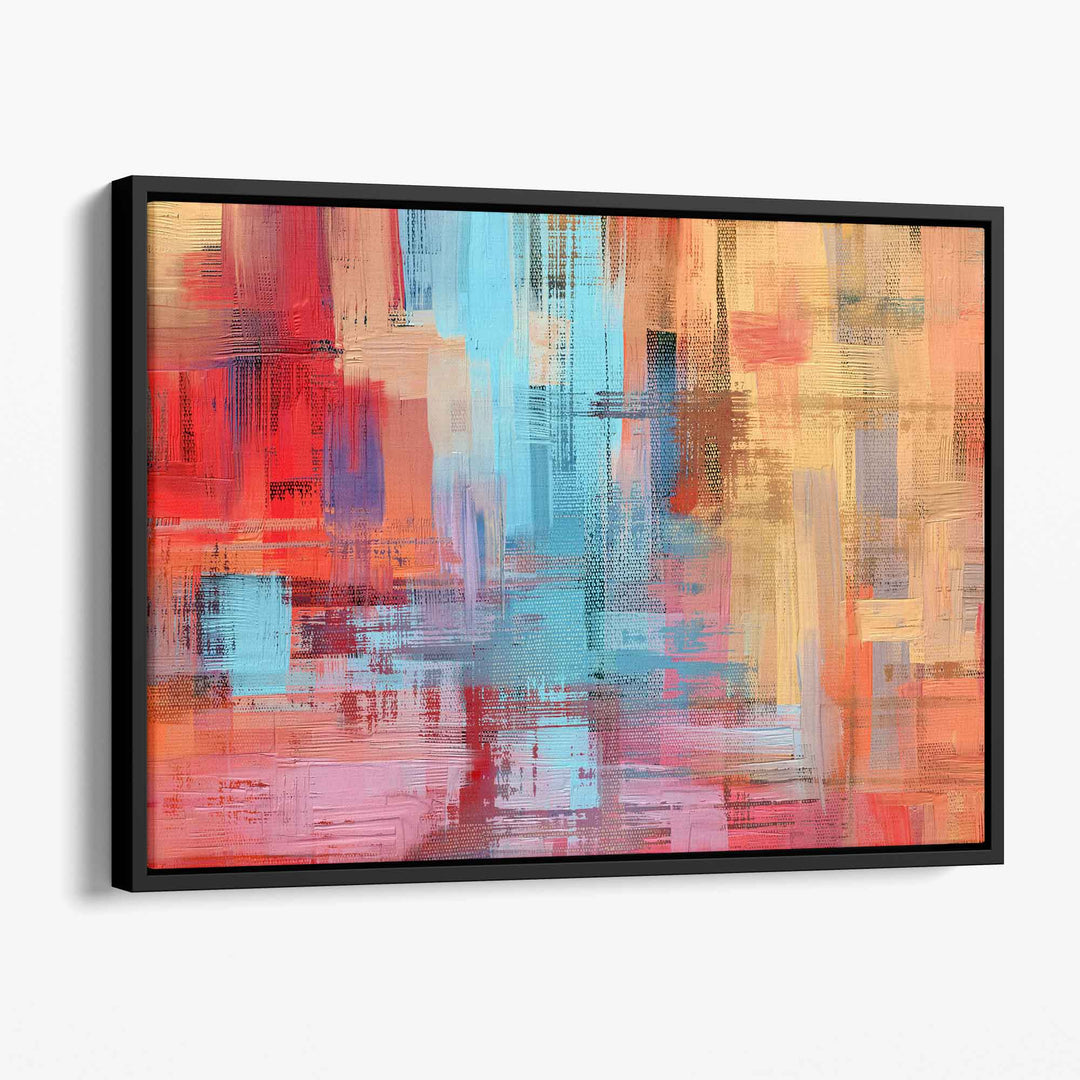 Abstract Art Print of the Painting 'Summer Vacation' Canvas | Bowlift