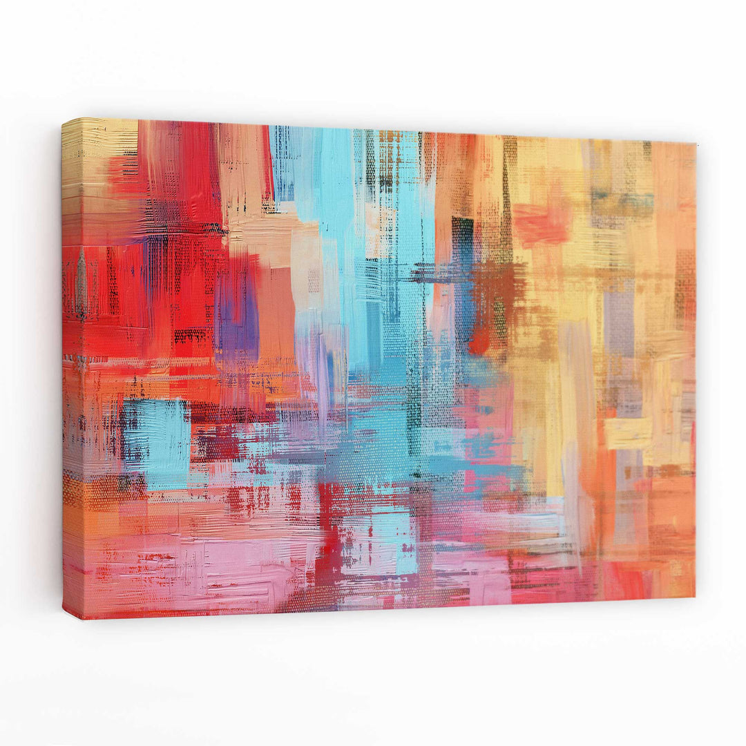 Abstract Art Print of the Painting 'Summer Vacation' Canvas | Bowlift