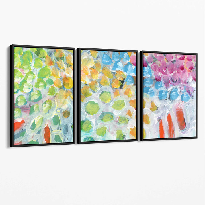 Abstract Art Summer Fruits Canvas | Bowlift