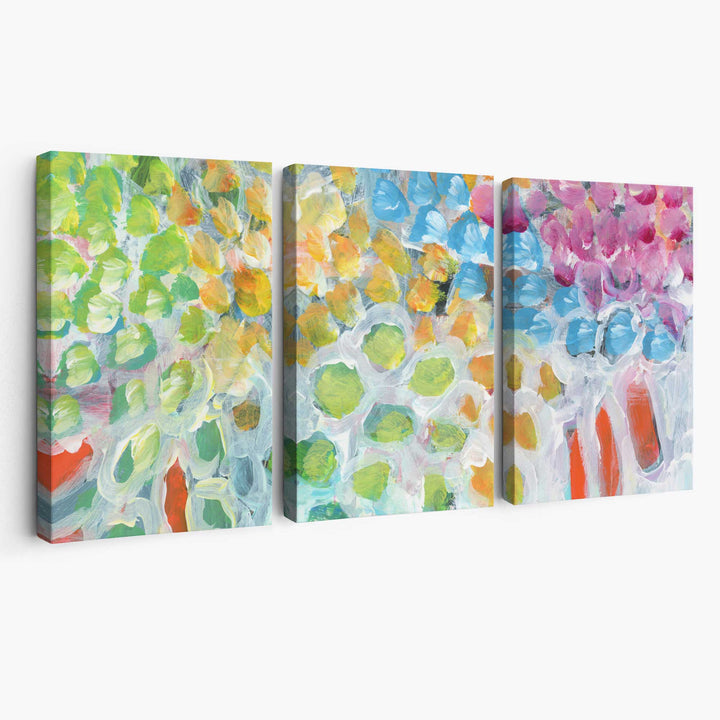 Abstract Art Summer Fruits Canvas | Bowlift