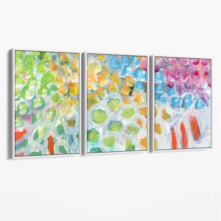 Abstract Art Summer Fruits Canvas | Bowlift