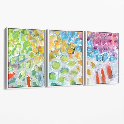 Abstract Art Summer Fruits Canvas | Bowlift