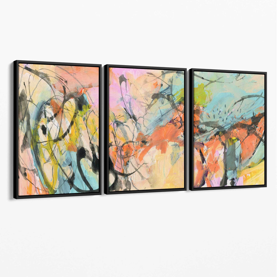 Abstract Graffiti Wall Art Prints Canvas | Bowlift