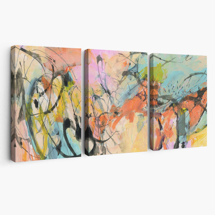 Abstract Graffiti Wall Art Prints Canvas | Bowlift