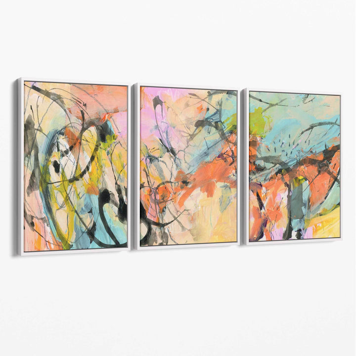 Abstract Graffiti Wall Art Prints Canvas | Bowlift