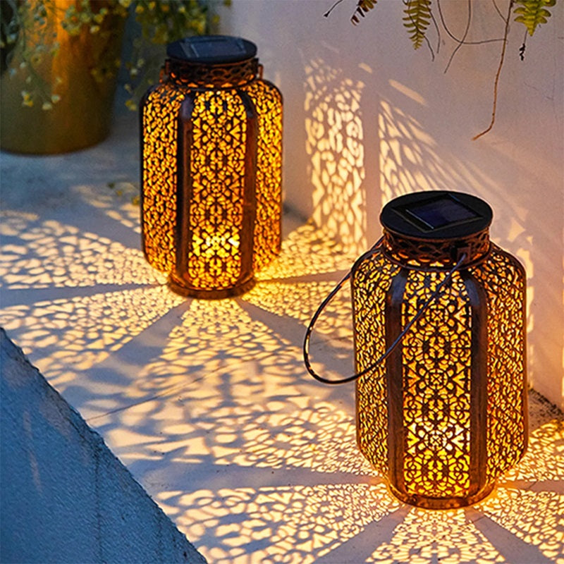 BowLift | Solar Retro LED Hanging Lantern