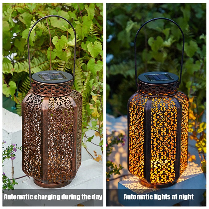 BowLift | Solar Retro LED Hanging Lantern