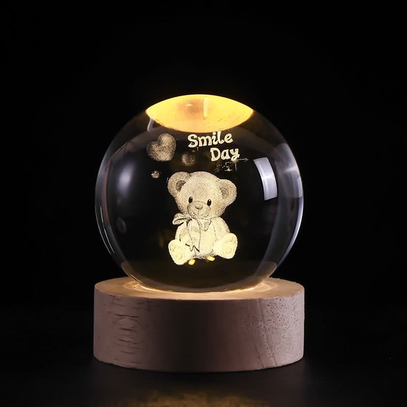 BowLift | Luminous Crystal Ball LED Night Light Decor