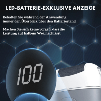 Electric foot care roller with USB battery | Bowlift